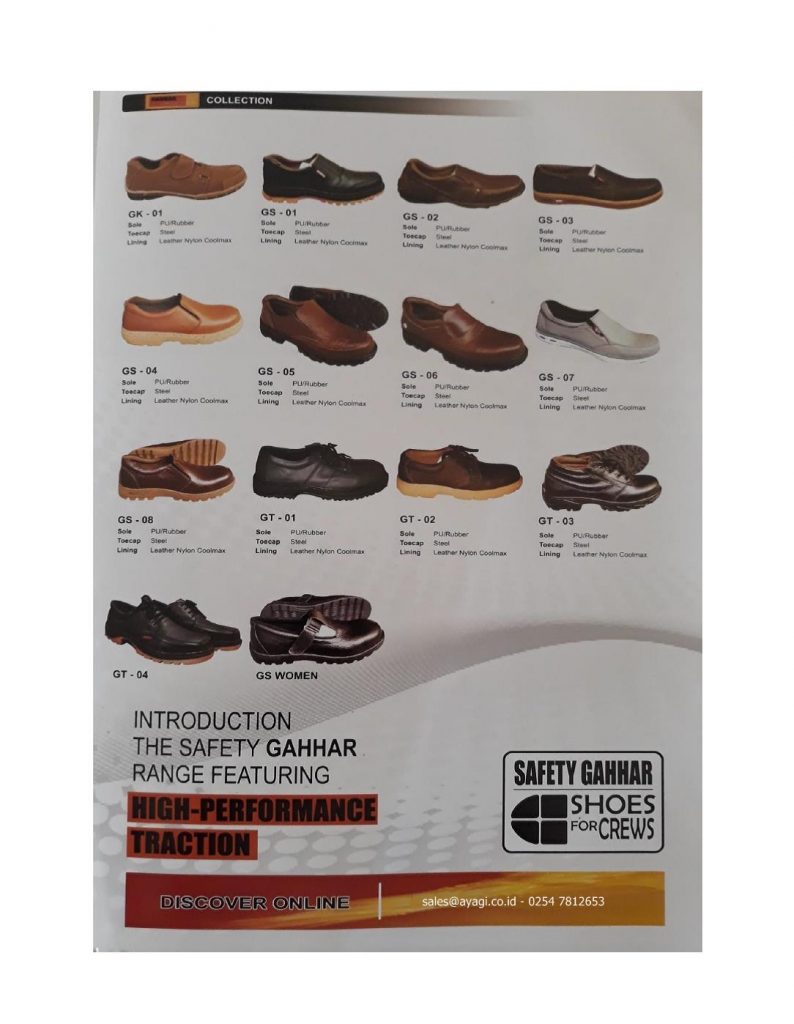 Gahhar Sepatu Safety Lokal_Safety Shoes_Indonesia_Jakarta_Cilegon_Surabaya