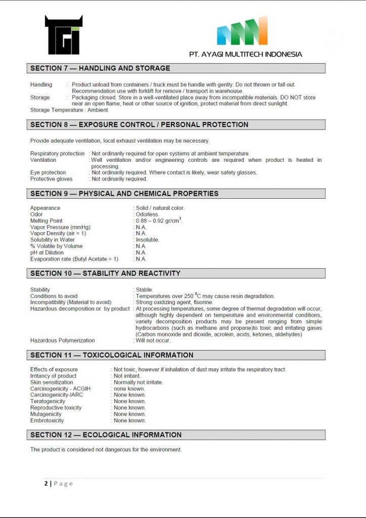MSDS_saber oil absorbent so200-pd so650sb small boom so1500sb large boom sc200-pd chemical_2