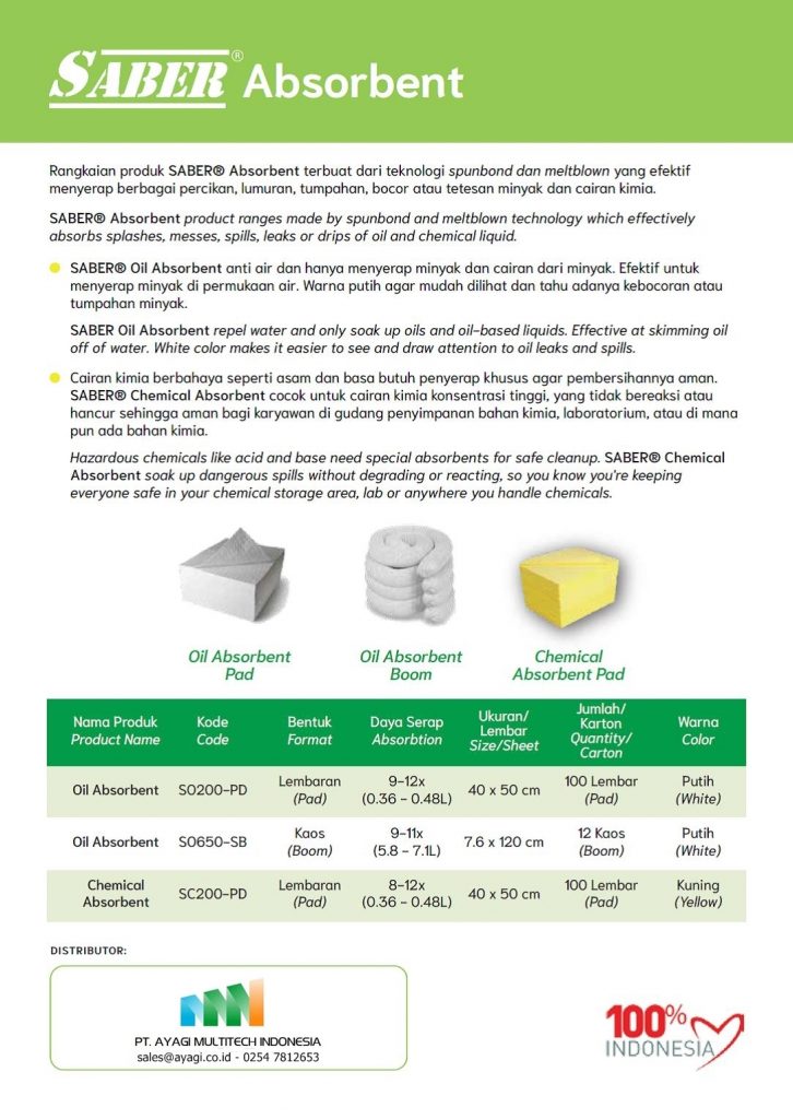 saber oil absorbent so200-pd so650sb small boom so1500sb large boom sc200-pd chemical_2